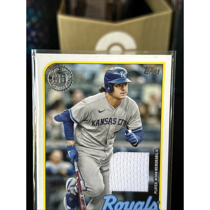 2024 Topps Series 1 - 1989 Topps Relics #89BR-NP Nick Pratto (MEM) / Pack Fresh