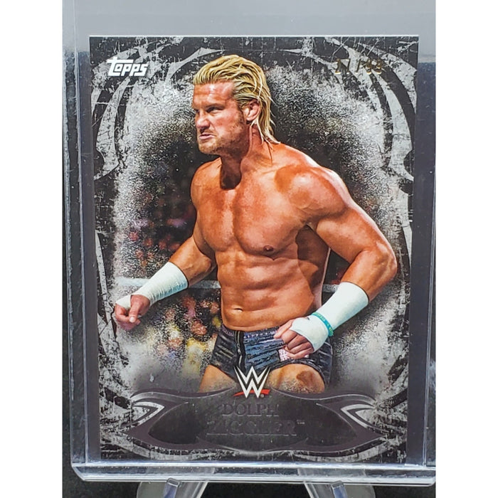 WWE Dolph Ziggler #32 2015 Topps Undisputed Black Parallel Base Card SN #/99