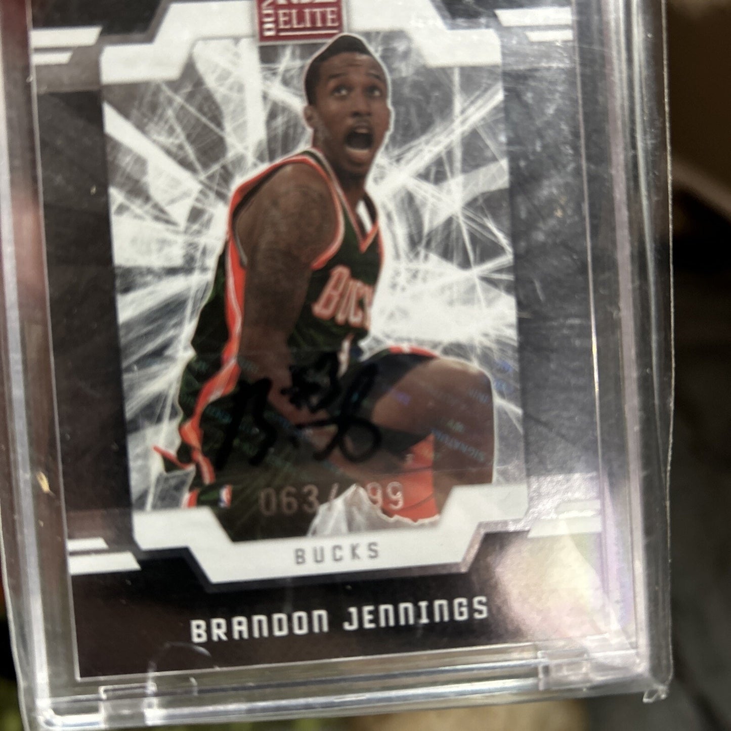 2009-10 Donruss Elite /499 Brandon Jennings #169 Rookie Auto