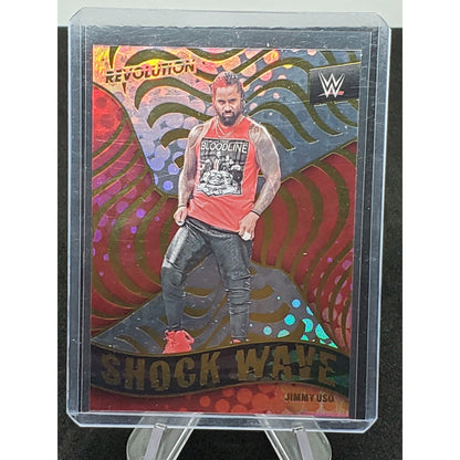 Jimmy Uso 2022 Panini Revolution WWE - Shock Wave #7 -