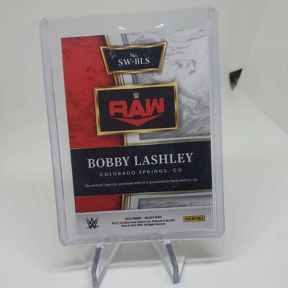 SELECT SWATCHES MATERIAL RELIC 2022 PANINI SELECT WWE BOBBY LASHLEY