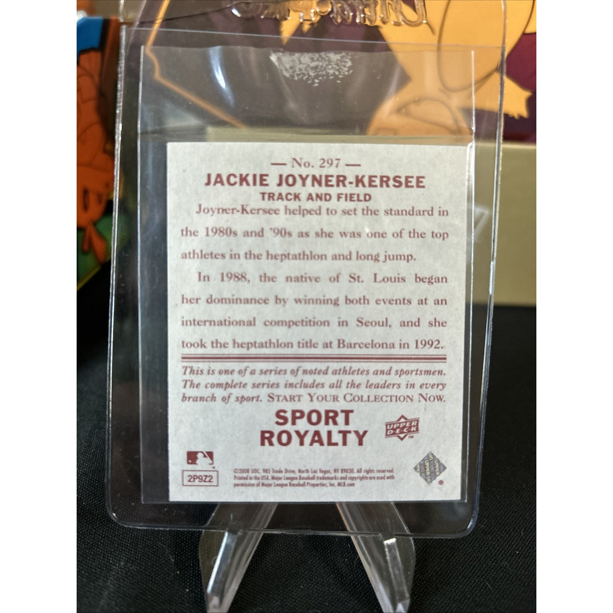 2008 Upper Deck Goudey Mini RED BACK Jackie Joyner-Kersee #297