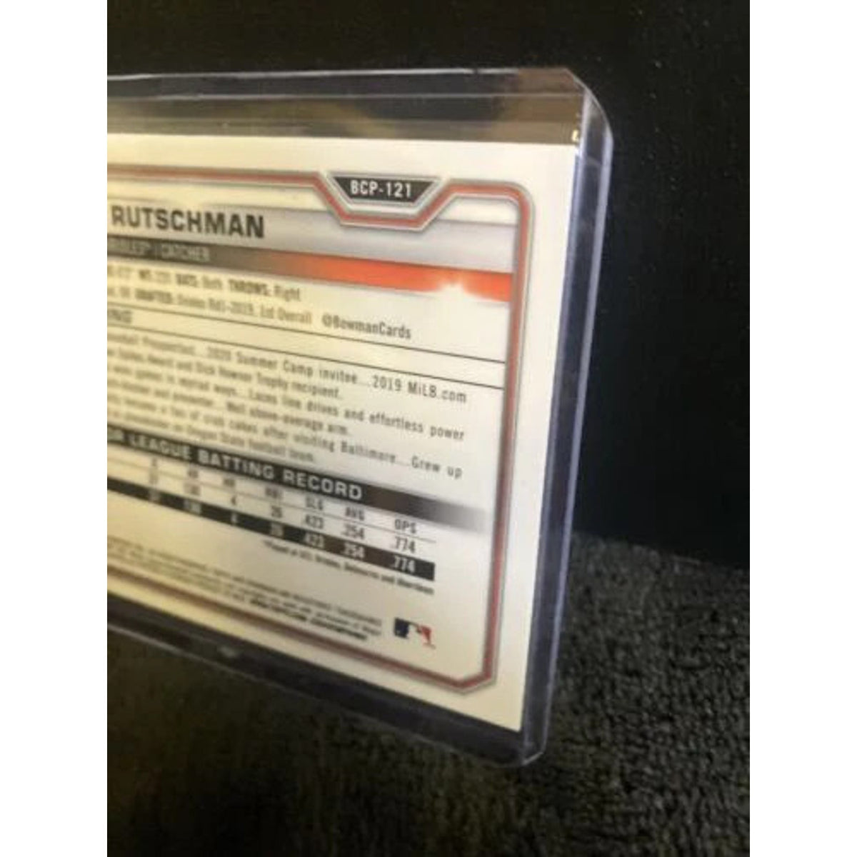 2021 Bowman Chrome Prospects Mojo Refractor Adley Rutschman #BCP-121 RC Pack New