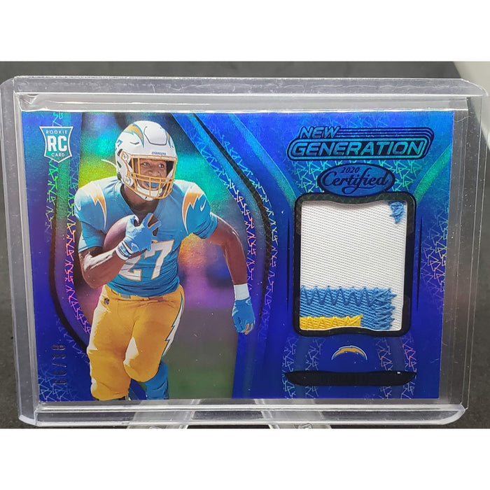 2020 Panini Certified - New Generation Jerseys Mirror Joshua Kelley #40 Blue /99