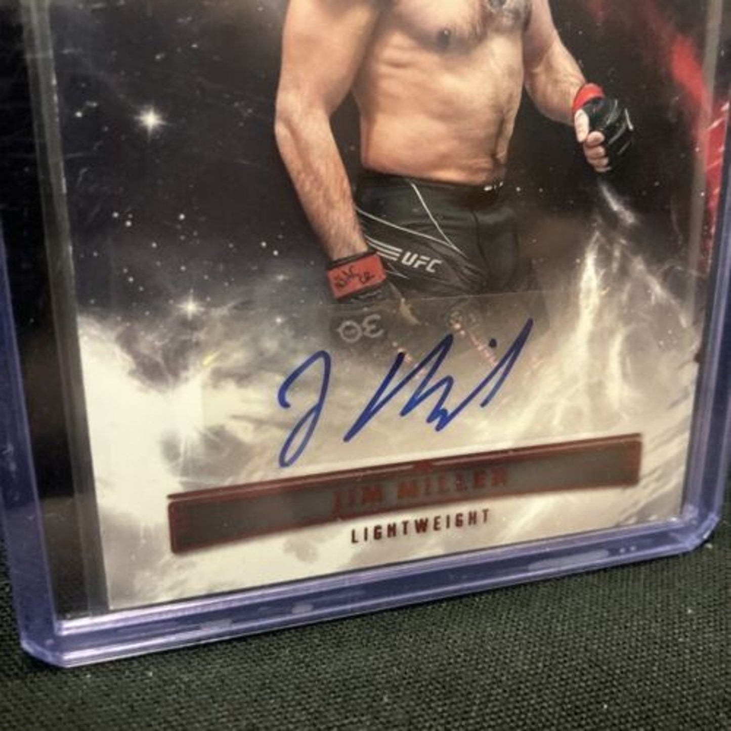 Origins Red Foil Auto SP Jim Miller 2023 Panini Chronicles UFC #OA-JML Pack New