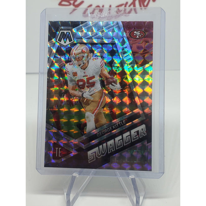 2023 Panini Mosaic #SS-GK George Kittle Swagger Mosaic