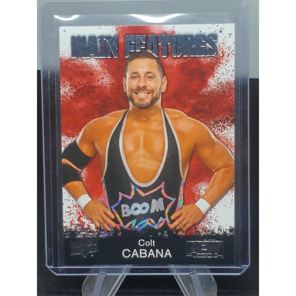 2021 Upper Deck AEW Main Features Insert #MF-33 Colt Cabana