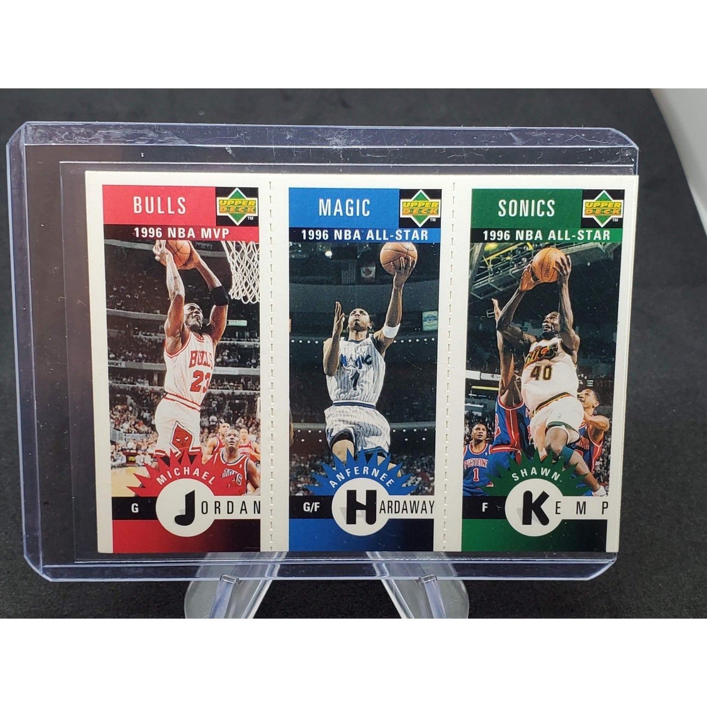1996-97 Upper Deck Collector's Choice - Mini-Cards Michael Jordan, Anfernee...