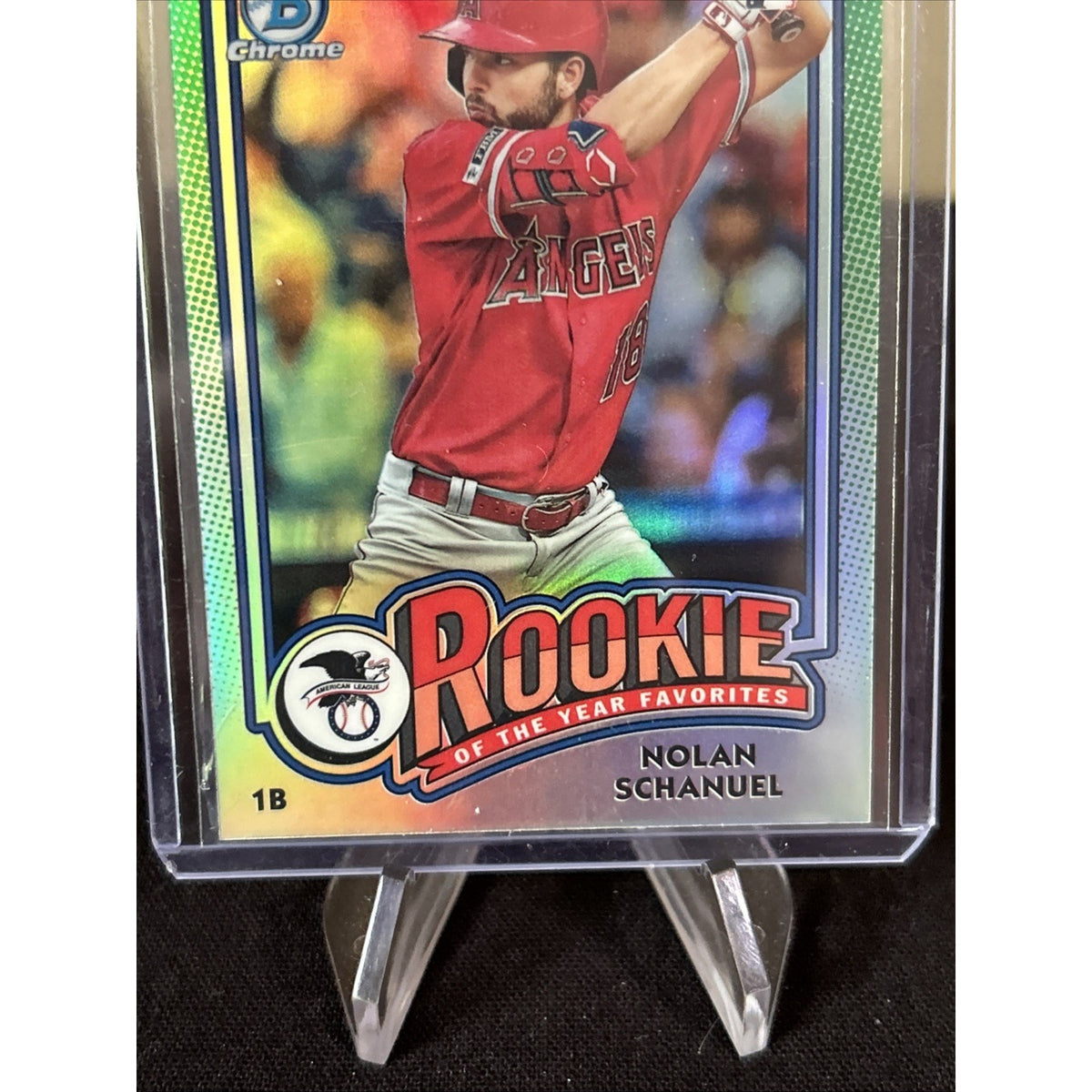 2024 Bowman - Rookie of the Year Favorites #ROY-9 Nolan Schanuel (RC) / Pack New
