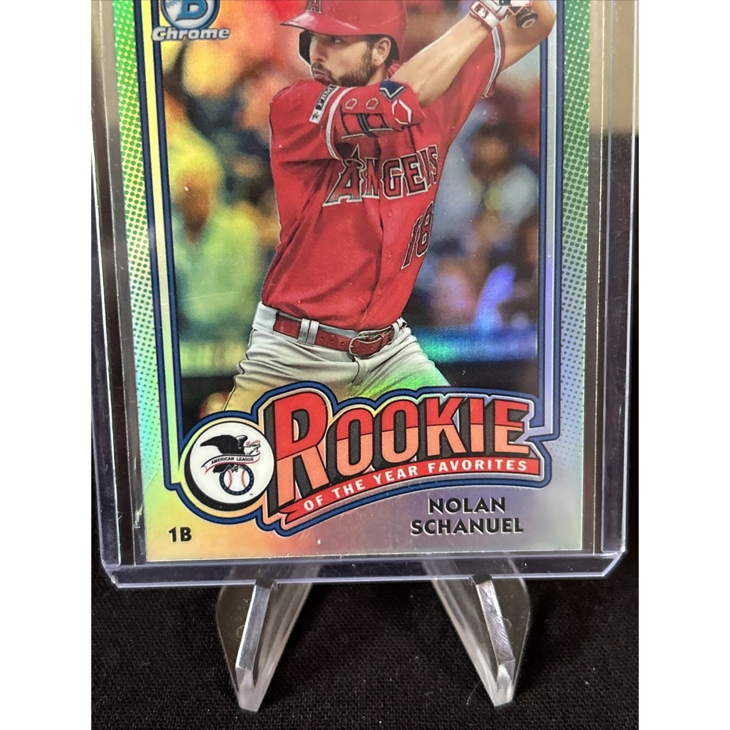 2024 Bowman - Rookie of the Year Favorites #ROY-9 Nolan Schanuel (RC) / Pack New