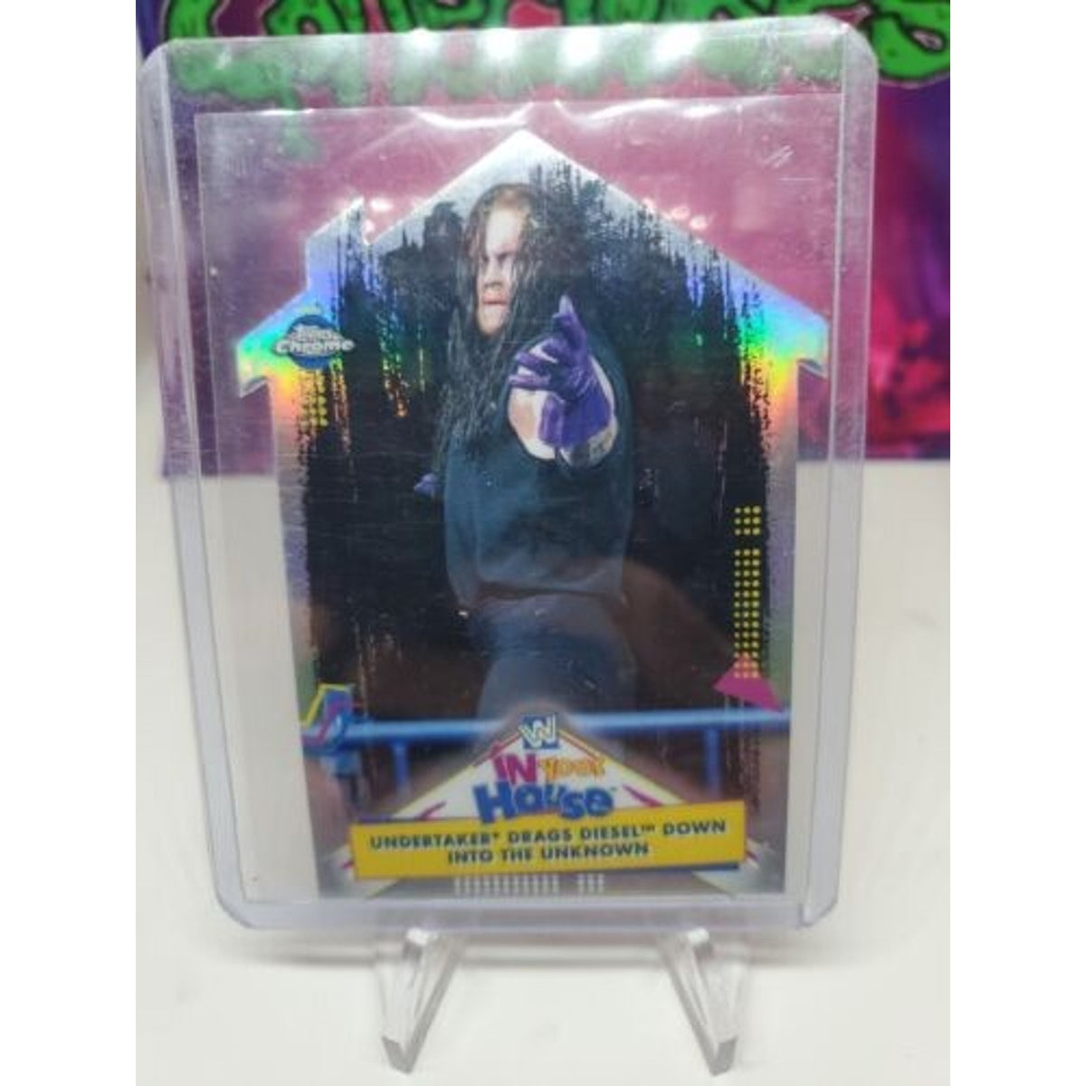 Undertaker "In Your House" Refractor DIE-CUT 2021 Topps Chrome #IYH-4