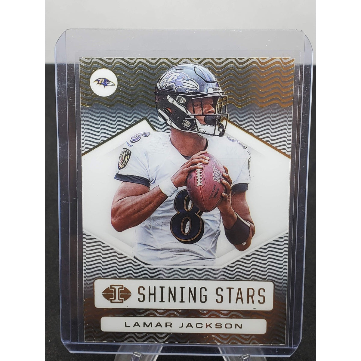 2020 Panini Illusions - Shining Stars Lamar Jackson #SS2