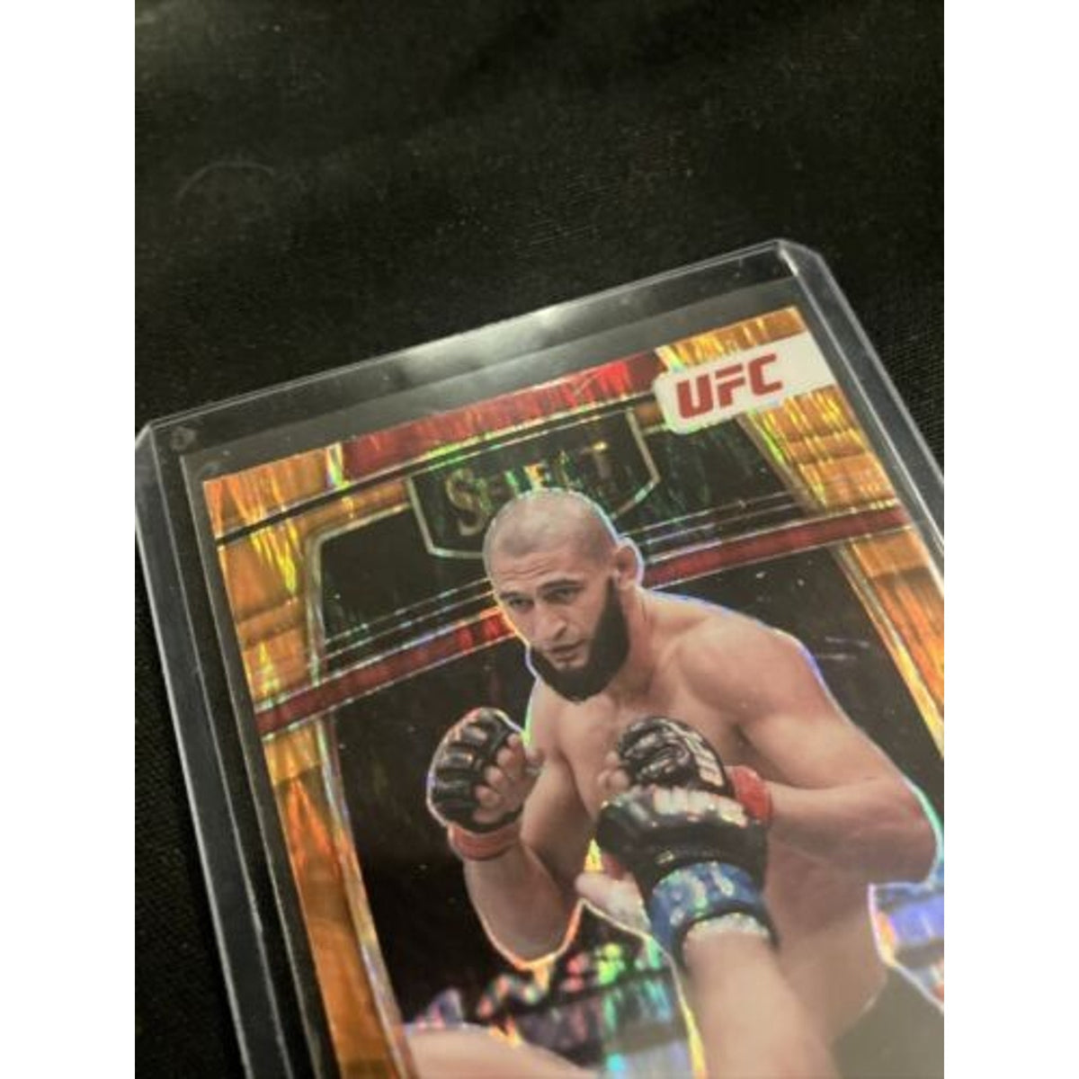 2022 Panini Select Orange UFC Khamzat Chimaev No. 39 Pack Fresh New Mint