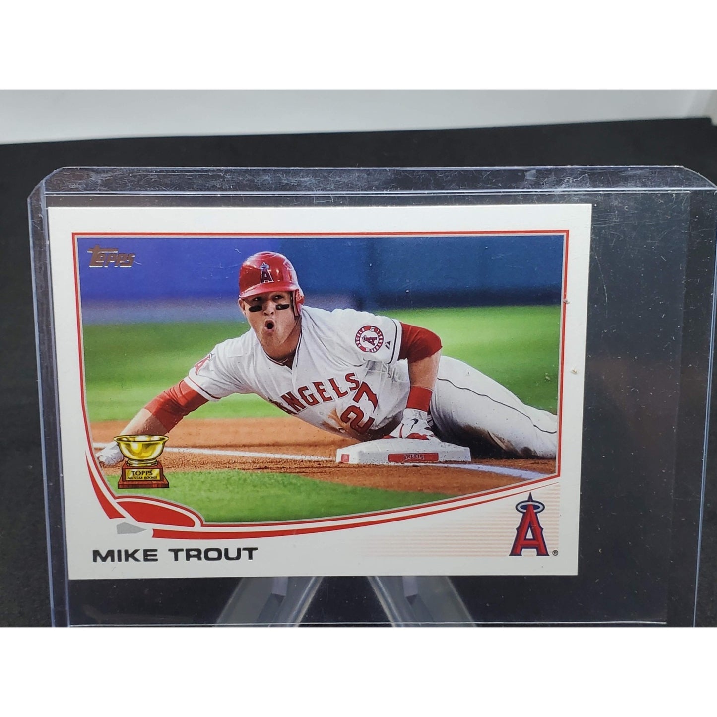 2013 Topps - Mike Trout #27 Gold Rookie Cup Los Angeles Angels MVP RARE