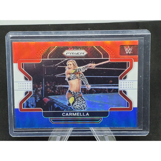 Carmella 2022 Panini Prizm WWE #59 Red, White and Blue