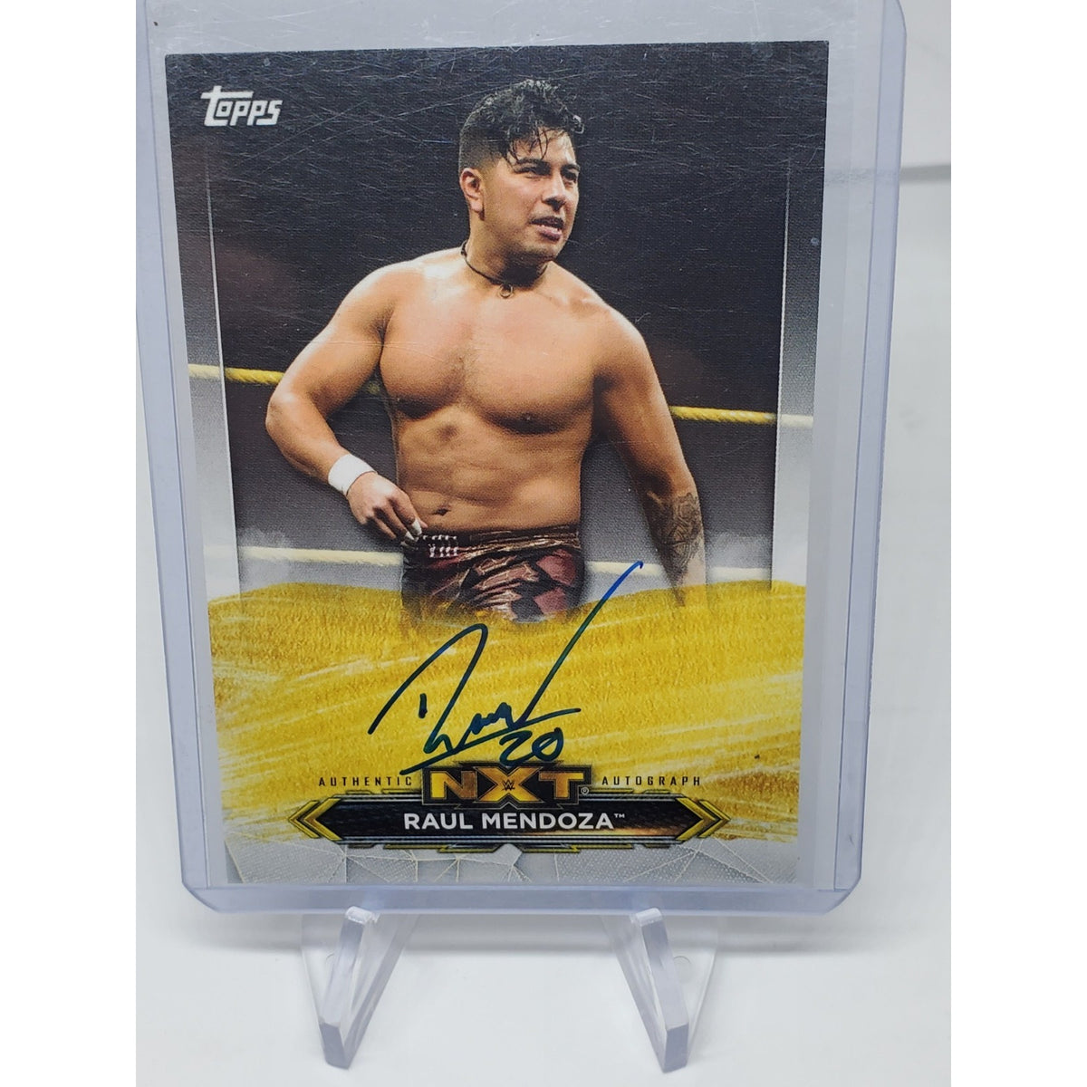 2020 Topps WWE NXT Autograph #/199 #A-RM RAUL MENDOZA