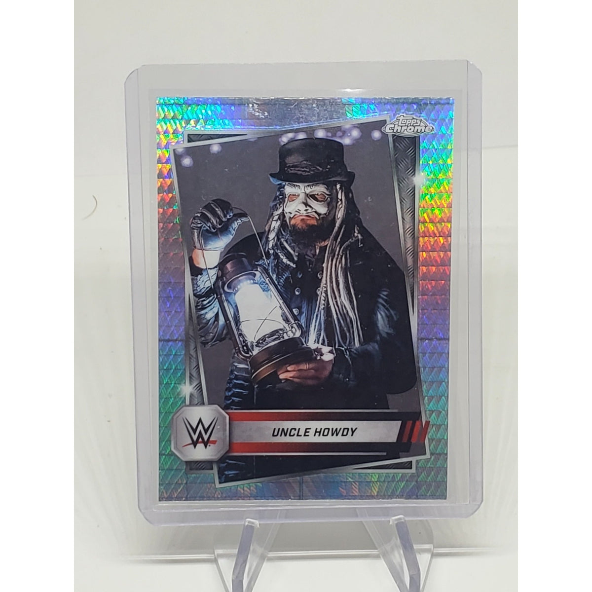 2025 Topps Chrome WWE Uncle Howdy #92 Prism Refractor