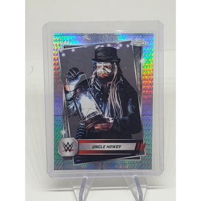 2025 Topps Chrome WWE Uncle Howdy #92 Prism Refractor