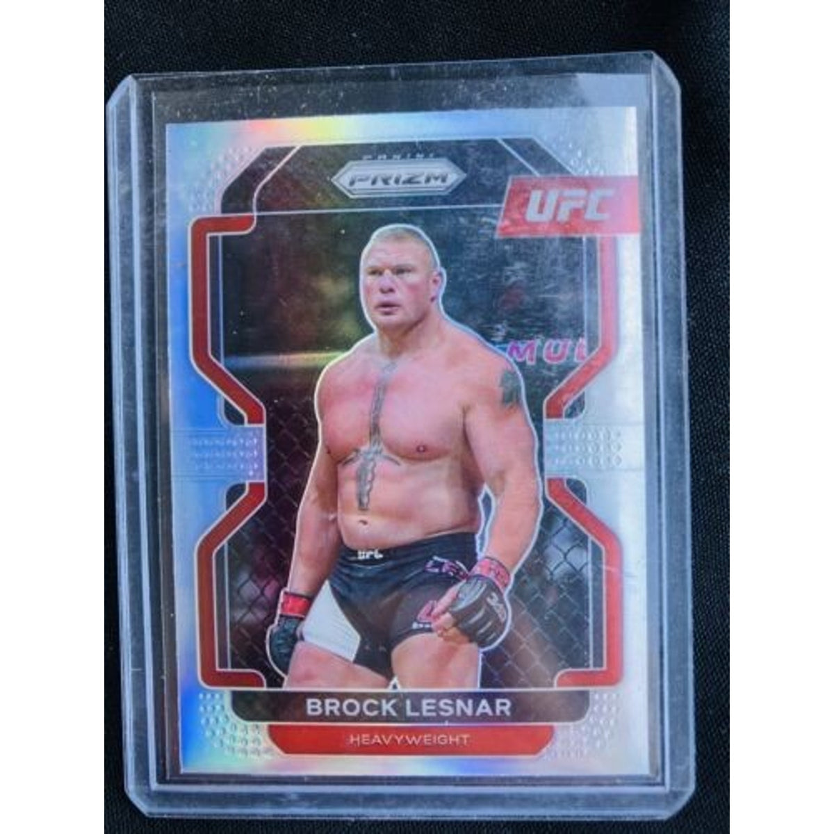 Brock Lesnar 2022 Panini UFC Prizm Silver Pack Fresh New Mint WWE