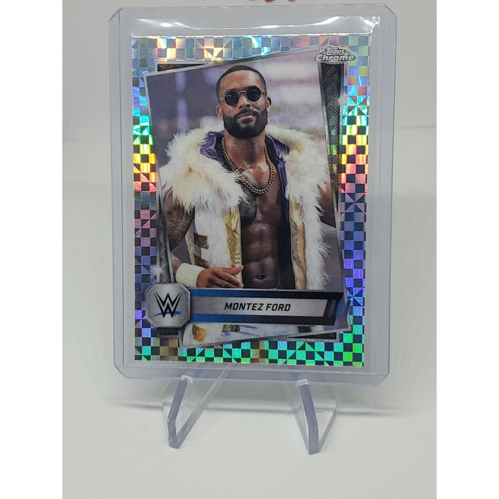 2025 WWE Topps Chrome Montez Ford X-Fractor