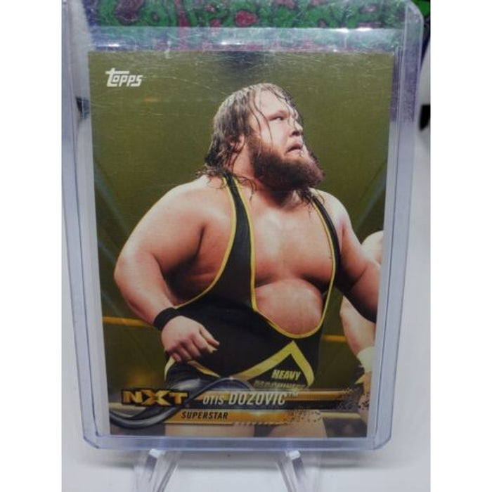 2018 Topps WWE Then Now Forever #157 Otis Dozovic RC GOLD #/10 FRESH PULL