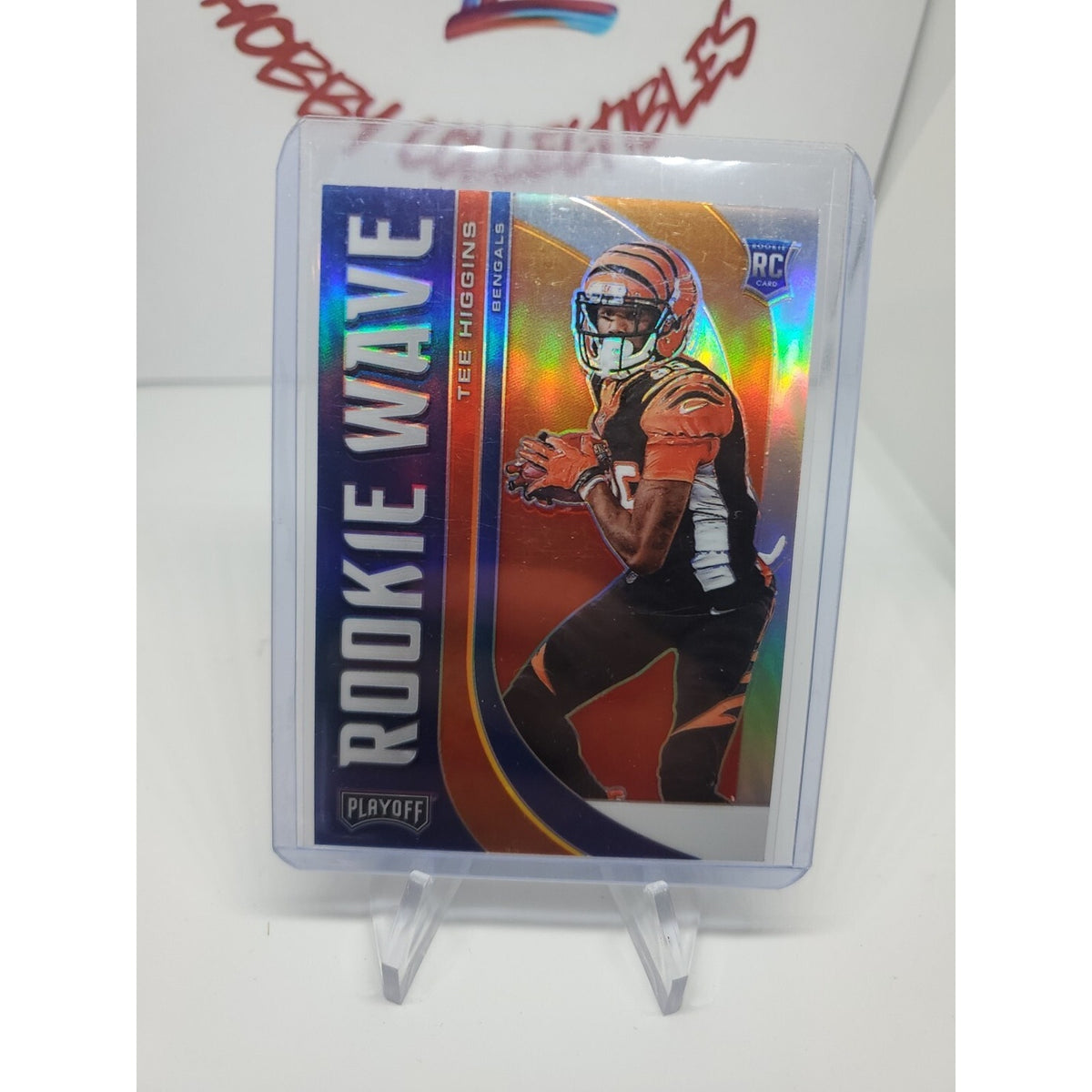 2020 Panini Playoff Tee Higgins Rookie Wave Cincinnati Bengals