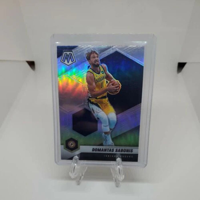 Silver Mosaic Prizm 2020-21 Panini Mosaic Domantas Sabonis #15 Pacers/Kings