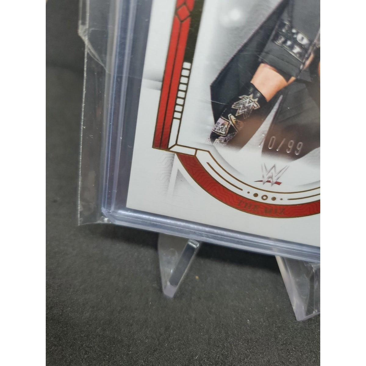 2024 Panini National Treasures WWE - The Miz #40 Red /99
