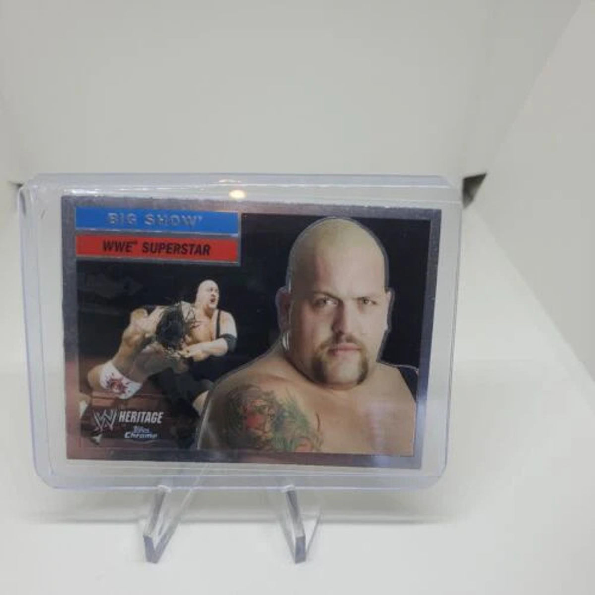 Topps 2006 WWE Topps Heritage Chrome Big Show #13 Wrestling Card WWF WCW AEW