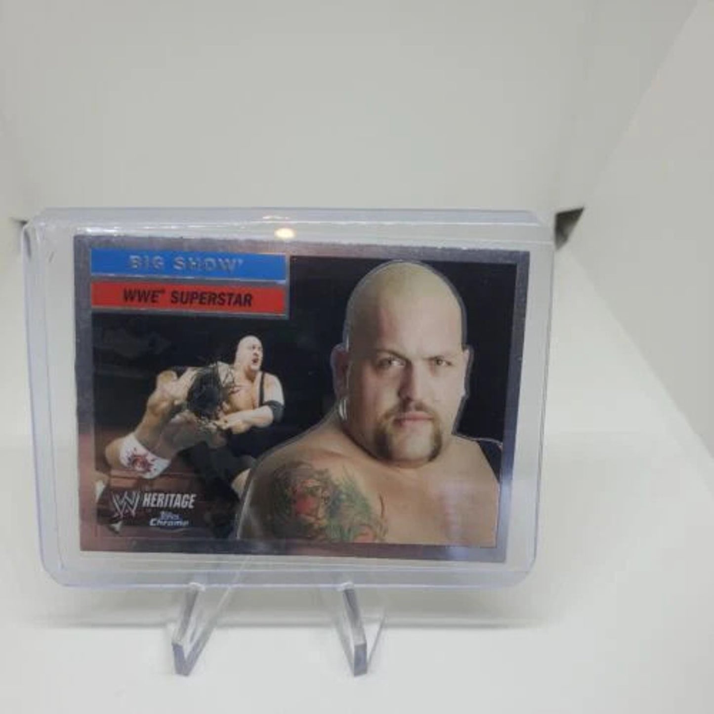 Topps 2006 WWE Topps Heritage Chrome Big Show #13 Wrestling Card WWF WCW AEW