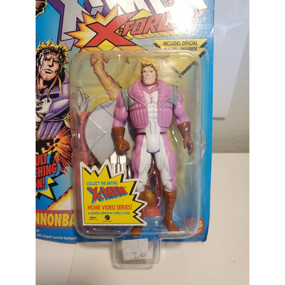 TOY BIZ X-MEN X-FORCE CANNONBALL RARE PINK VERSION MOC