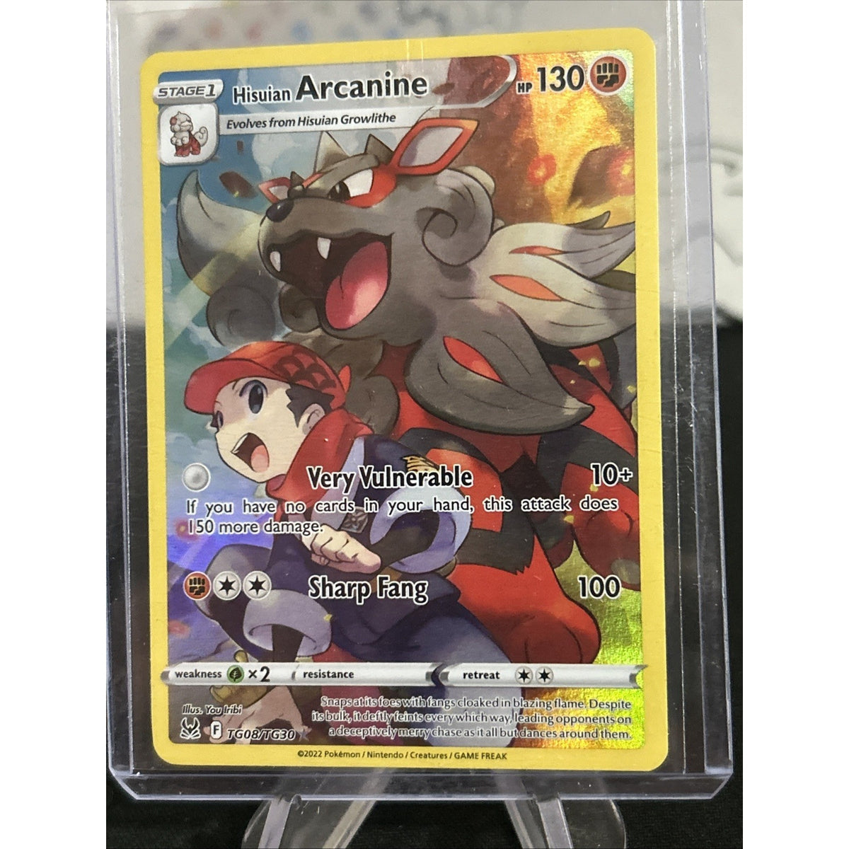 Hisuian Arcanine - SWSH11: Lost Origin Trainer Gallery (SWSH11: TG) - Pack New M
