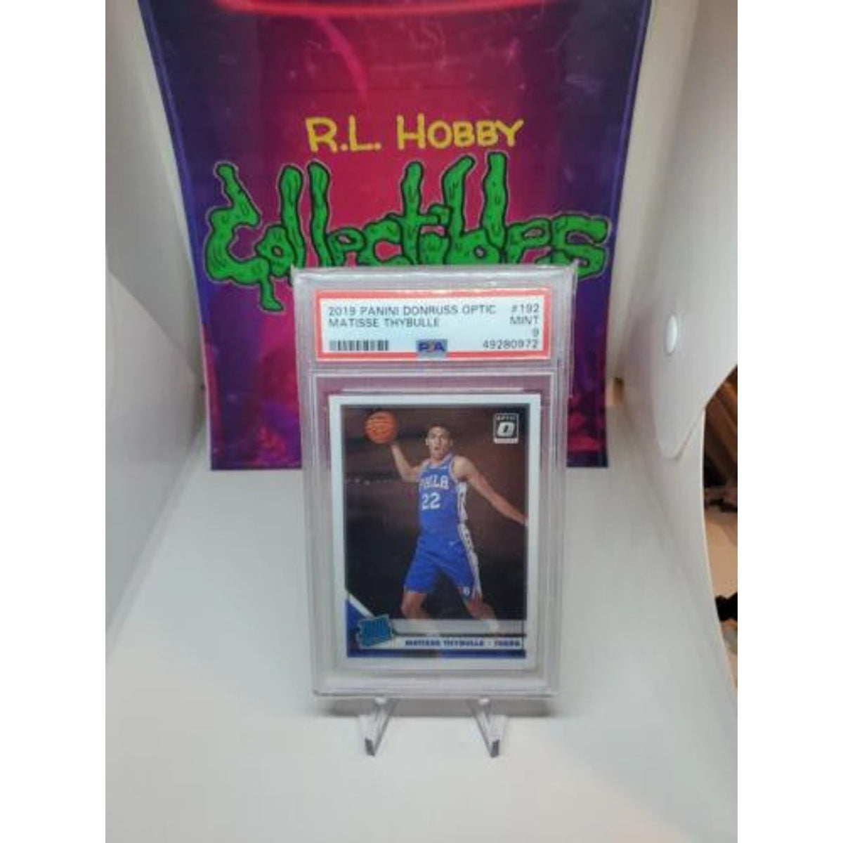 2019 Donruss Optic RC Matisse Thybulle Gem MT 9 PSA 76ers Rated Rookie