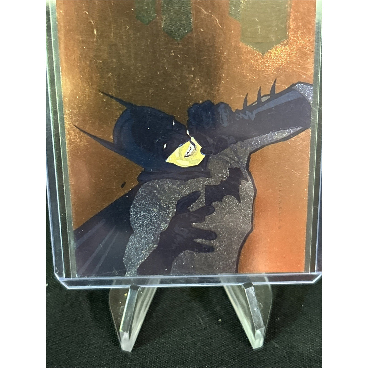 1994 DC BATMAN SAGA of the DARK KNIGHT SPECTRA ETCH FOIL #B1