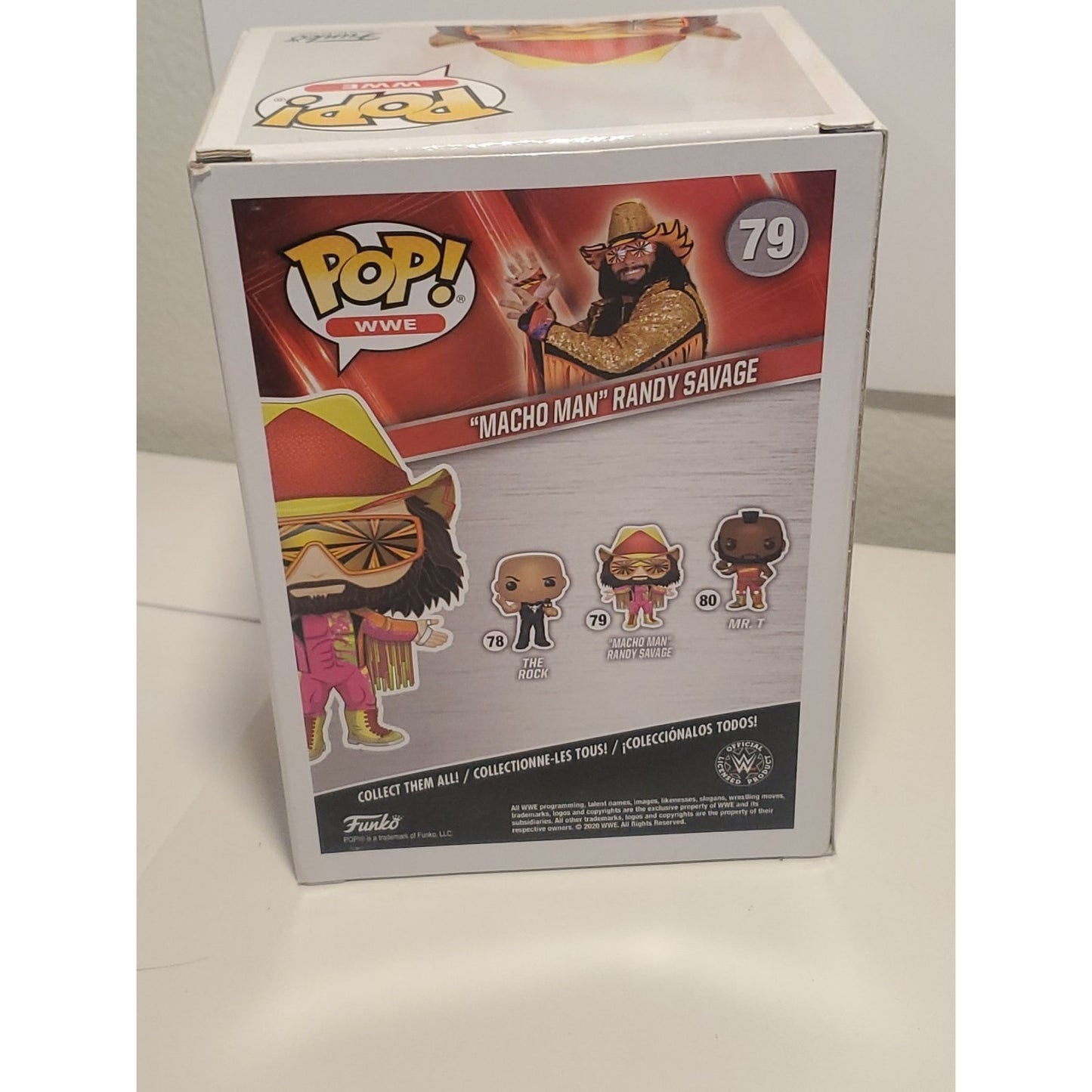 WWE "Macho Man" Randy Savage #79 Pop Vinyl Figure by Funko