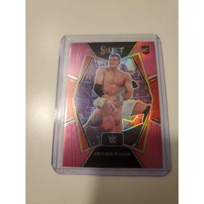 2022 Select Premier Level GRAYSON WALLER RC - Orange Prizm #1/49- WWE SSP ROOKIE