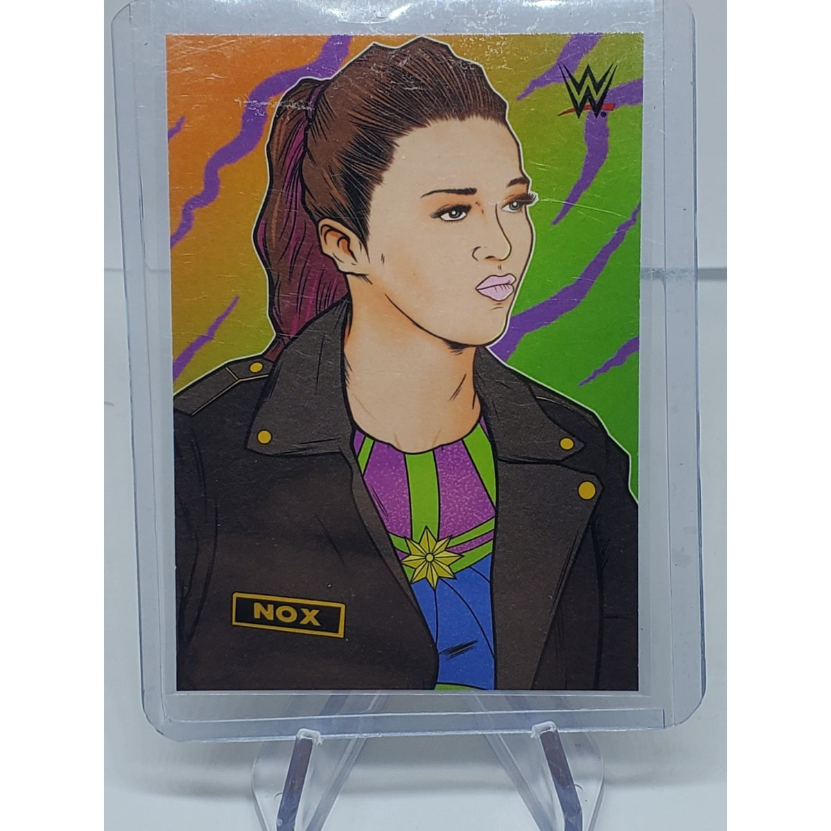 2021 Topps WWE NXT Migs Media Illustrations #MM9 Tegan Nox