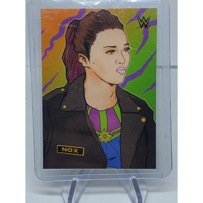2021 Topps WWE NXT Migs Media Illustrations #MM9 Tegan Nox