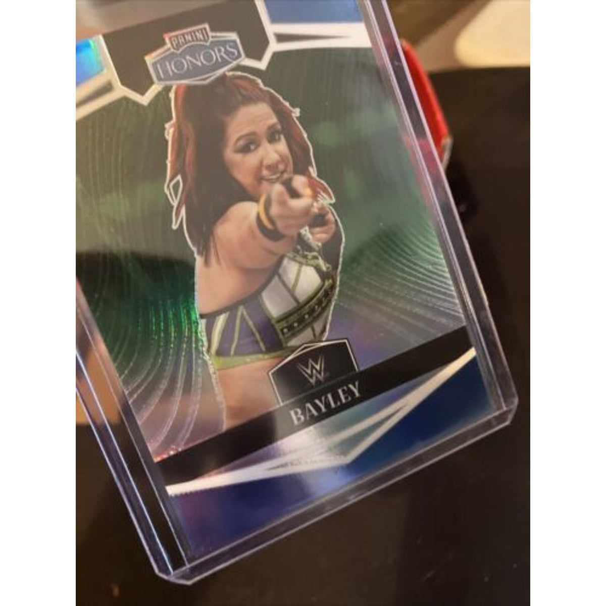 2023 Panini Chronicles WWE Bayley Honors Green Parallel #50/75 - Pack Fresh New