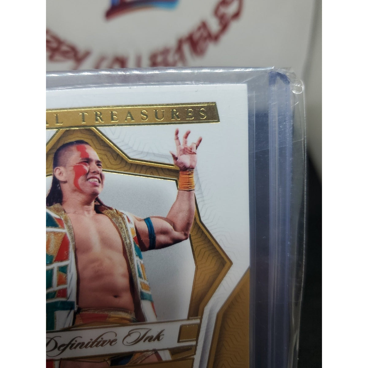 2024 National Treasures WWE Dante Chen Gold Definitive Ink AUTO /99 #DK-DCH