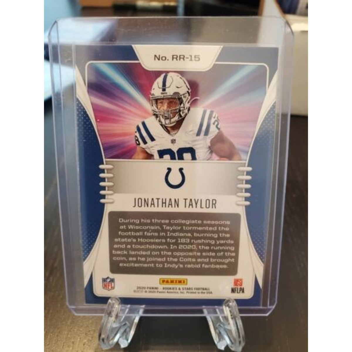 Rookie Rush Red Foil Parallel 2020 Rookies and Stars Jonathan Taylor #RR15