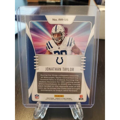 Rookie Rush Red Foil Parallel 2020 Rookies and Stars Jonathan Taylor #RR15