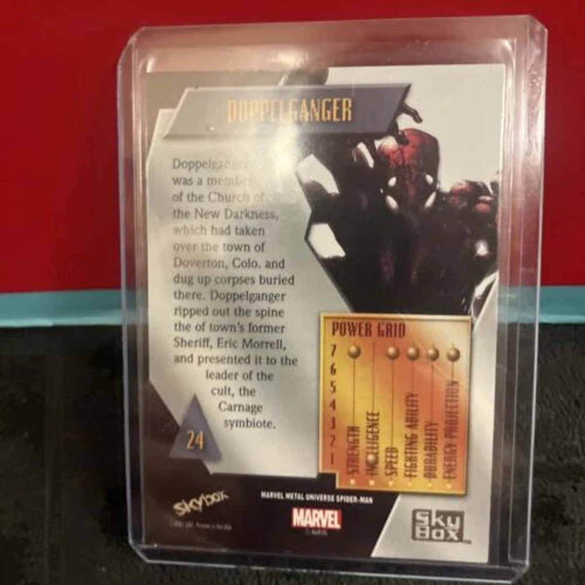 Marvel Metal Universe Spider-Man 2021 Base #24 Doppleganger Pack Fresh New