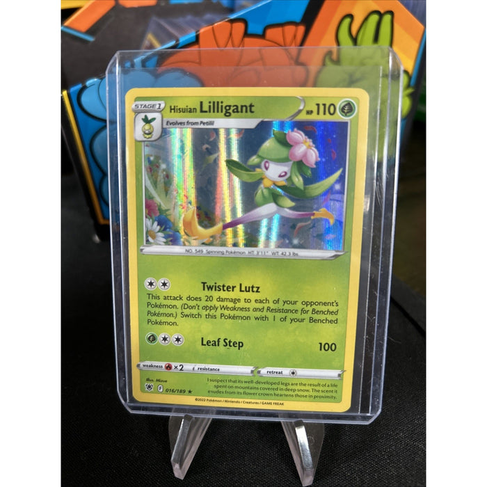 Pokémon SWSH Astral Radiance Hisuian Lilligant 16/189 Rare Holo - Pack Fresh NEW