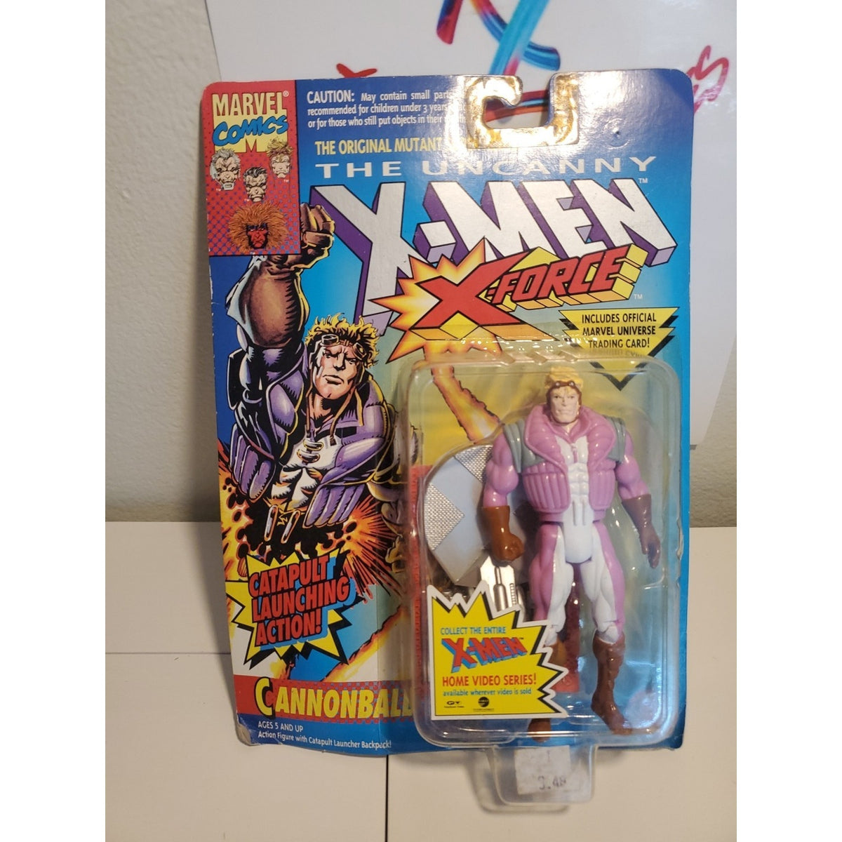 TOY BIZ X-MEN X-FORCE CANNONBALL RARE PINK VERSION MOC