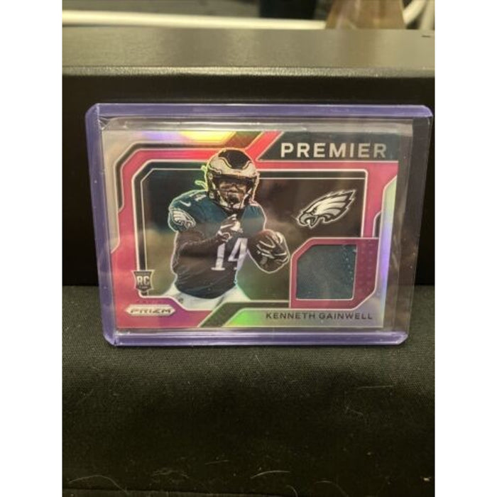 Pink Prizm Premier Jersey Patch RC 2021 Panini Prizm Kenneth Gainwell Pack New