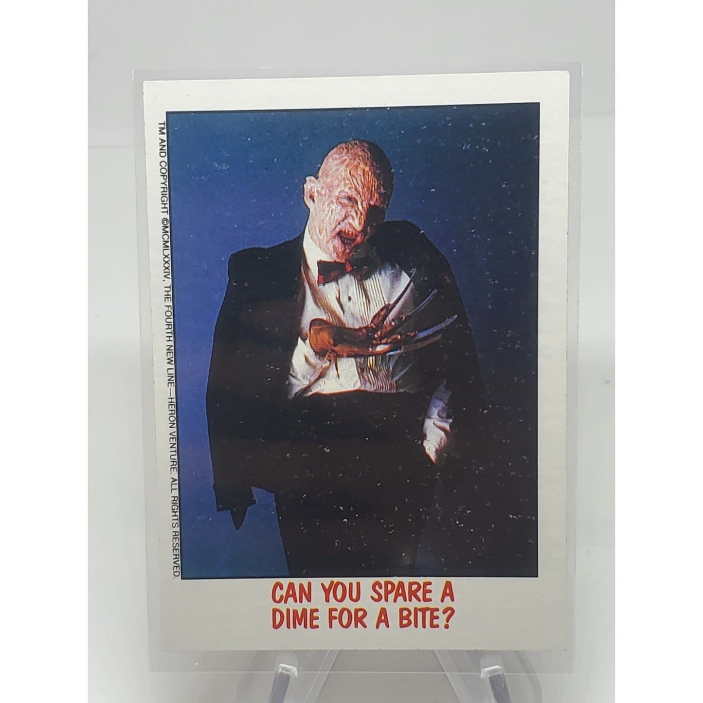 1988 A NIGHTMARE ON ELM STREET III #63 CAN YOU SPARE A DIME FOR A BITE?