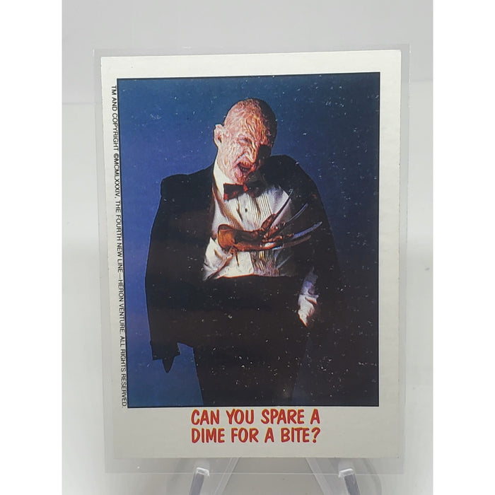 1988 A NIGHTMARE ON ELM STREET III #63 CAN YOU SPARE A DIME FOR A BITE?
