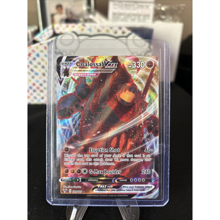 Coalossal Vmax 099/185 Vivid Voltage Pokemon TCG - Pack Fresh New - Top Loaded