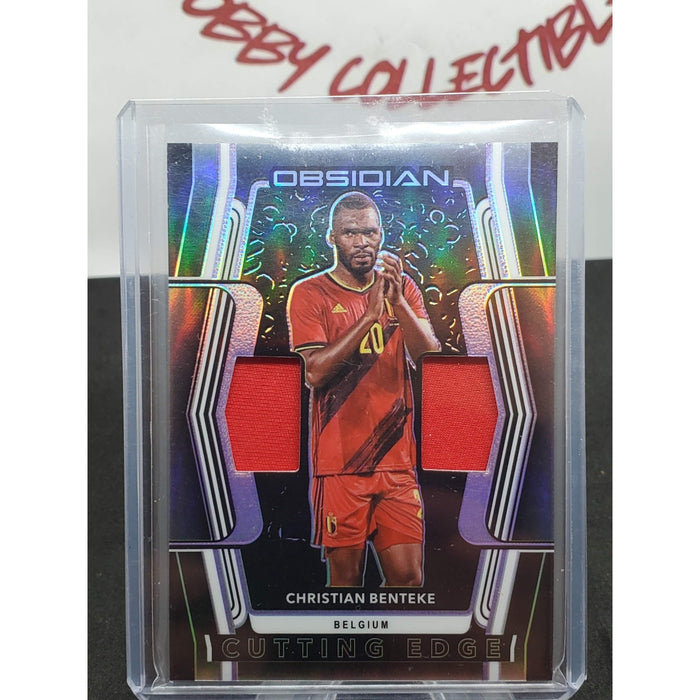 Christian Benteke /75 Relic Panini Obsidian Soccer Belgium Crystal Palace